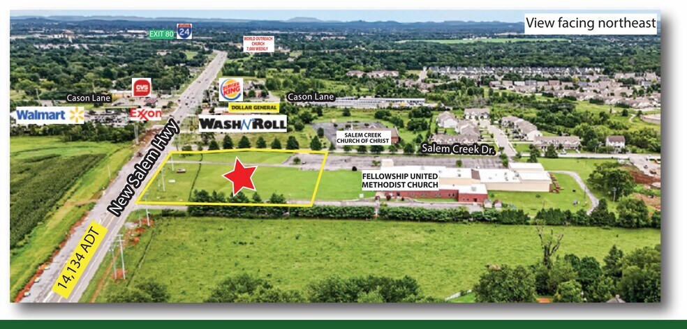 More Photos Of 2511 New Salem Hwy, Murfreesboro Land For Sale