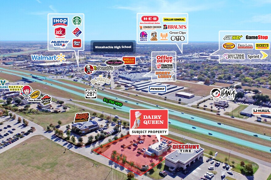 More Photos Of 1226 W Highway 287 Byp, Waxahachie General Retail For Sale