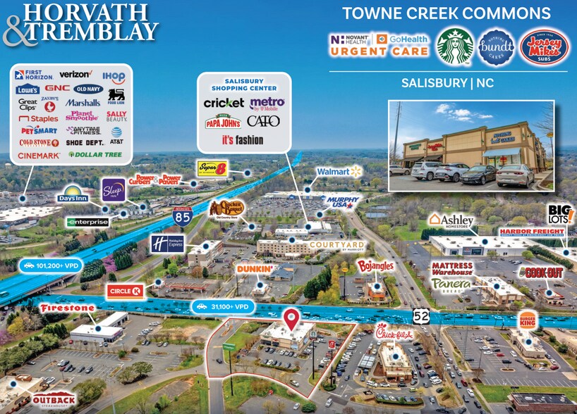 Primary Photo Of 916 E Innes St, Salisbury General Retail For Sale