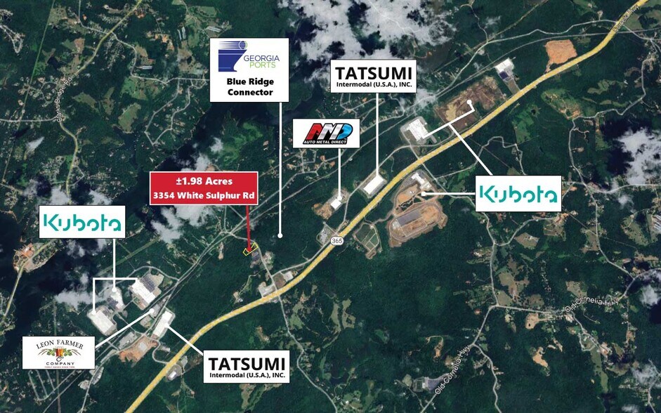 More Photos Of 3354 White Sulphur Rd, Gainesville Land For Sale