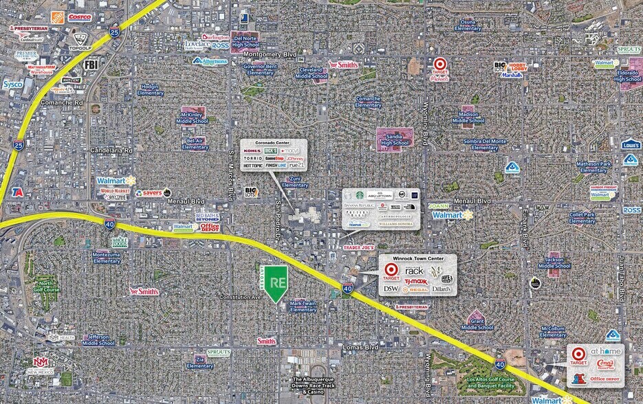 More Photos Of 1619-1625 San Pedro Dr NE, Albuquerque Storefront For Sale