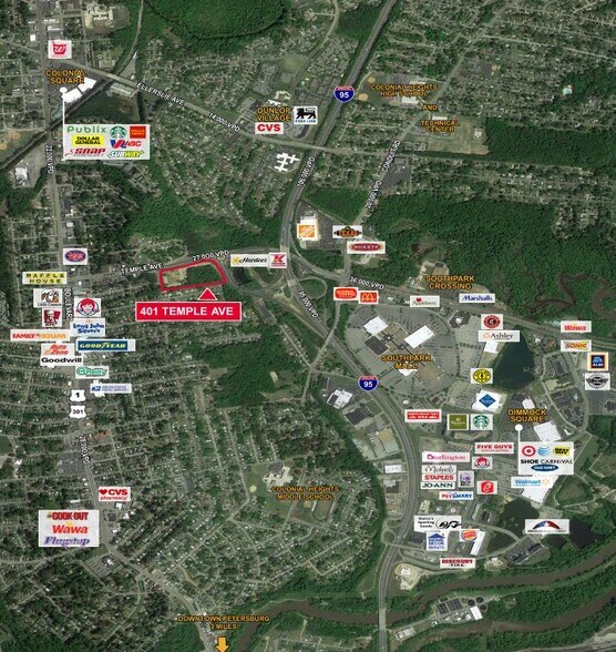 More Photos Of 401 Temple Ave, Colonial Heights Land For Lease