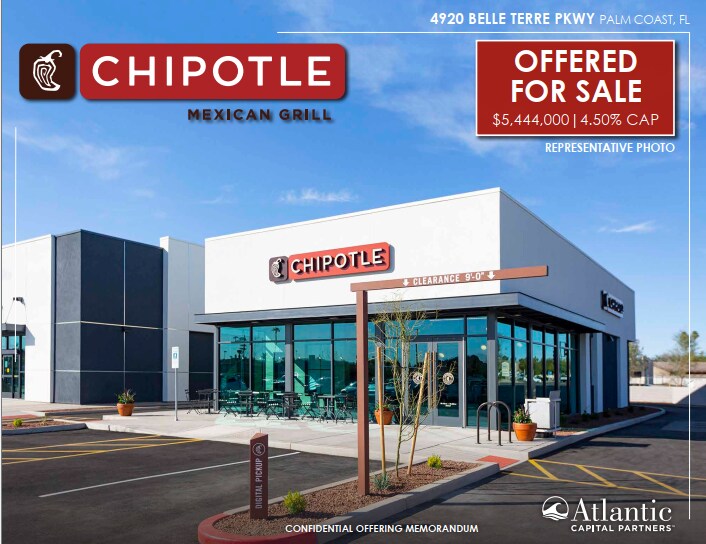 Primary Photo Of 4920 Belle Terre Pky, Palm Coast Restaurant For Sale