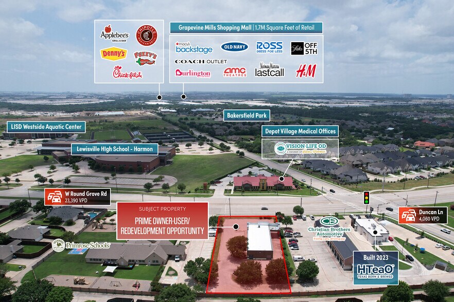 More Photos Of 1257 W Round Grove Rd, Lewisville Freestanding For Sale