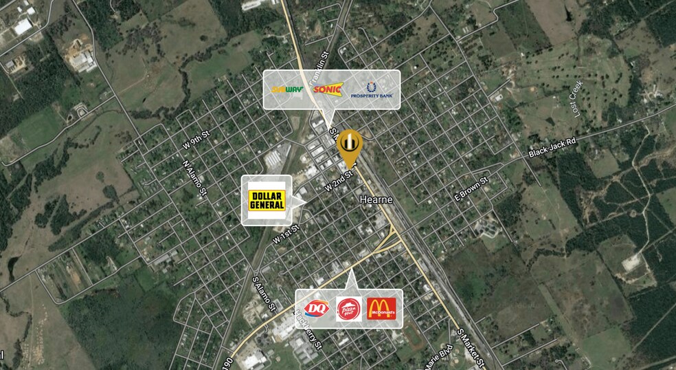 More Photos Of 106 W 2nd St, Hearne Restaurant For Sale