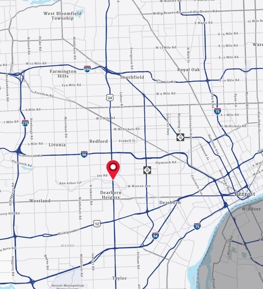 More Photos Of 8120 N Telegraph Rd, Dearborn Heights Storefront Retail Office For Lease