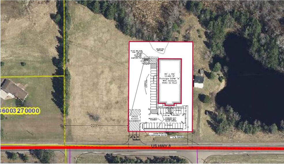 More Photos Of 800 Ellingson Ave, Hawkins Freestanding For Sale