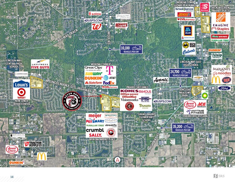 More Photos Of 11385 Lincoln Hwy, Mokena General Retail For Sale