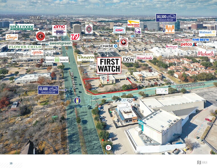 More Photos Of 5353 Belt Line Rd, Dallas Restaurant For Sale