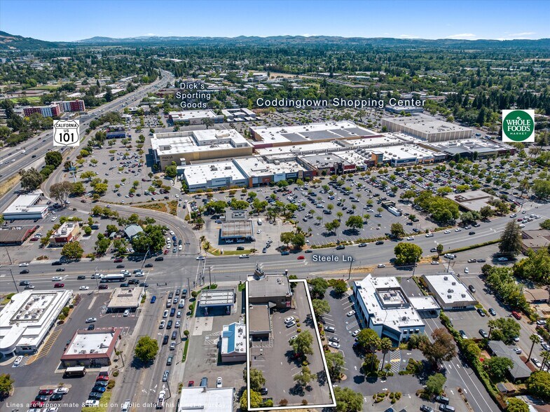 More Photos Of 1125 W Steele Ln, Santa Rosa Freestanding For Lease