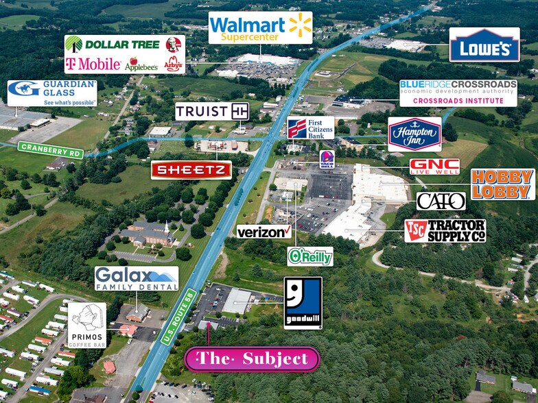 More Photos Of 1011 E Stuart Dr, Galax Freestanding For Sale