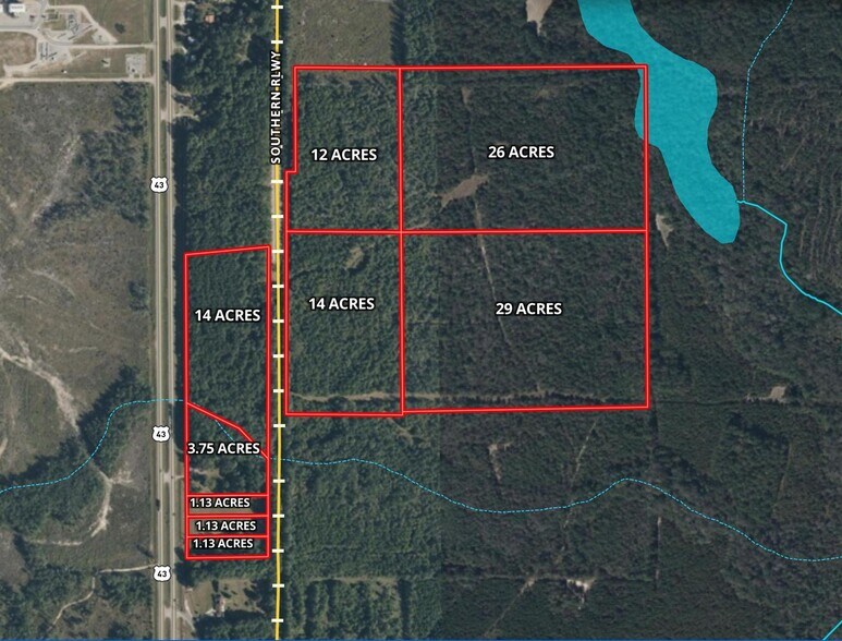 More Photos Of 0 US Highway 43 N., Mount Vernon Land For Sale