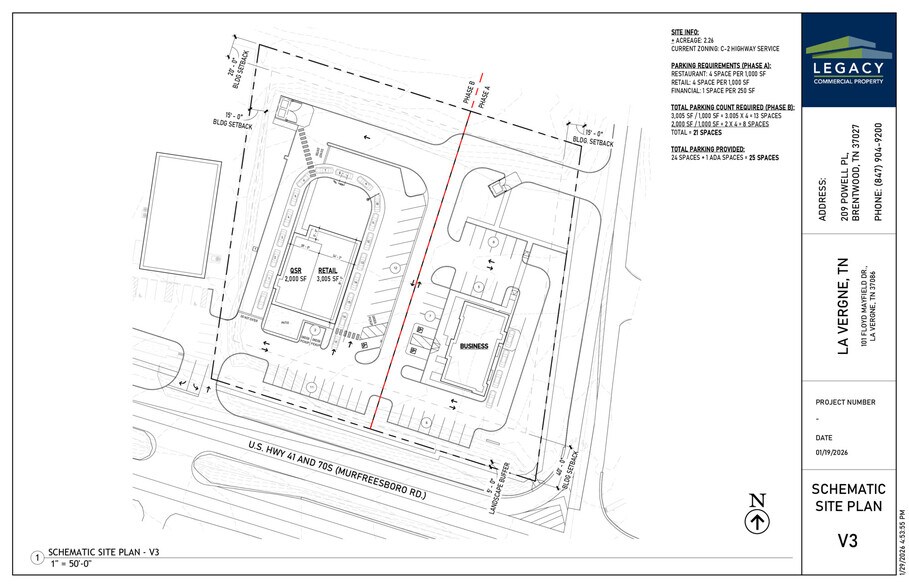 More Photos Of 101 Floyd Mayfield Dr, La Vergne Land For Lease