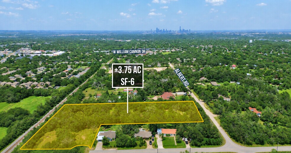 Primary Photo Of 7606 Albert Rd, Austin Land For Sale