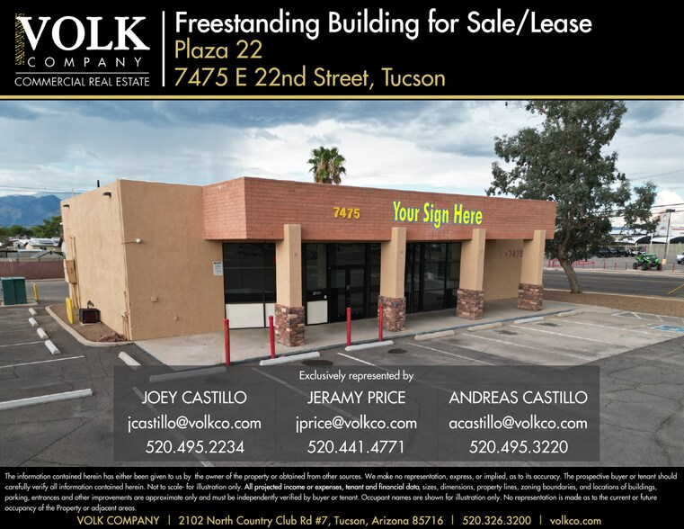 Primary Photo Of 7475 E 22nd St, Tucson Convenience Store For Sale