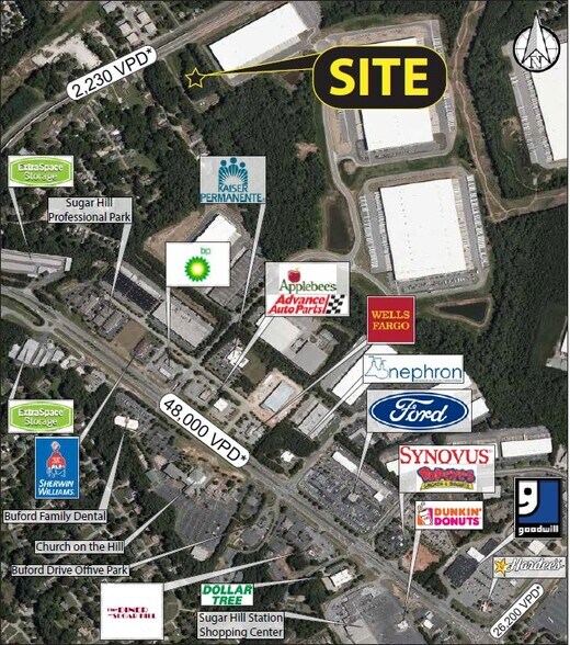 More Photos Of 1050 Sugar Hill Rd NE, Buford Land For Sale