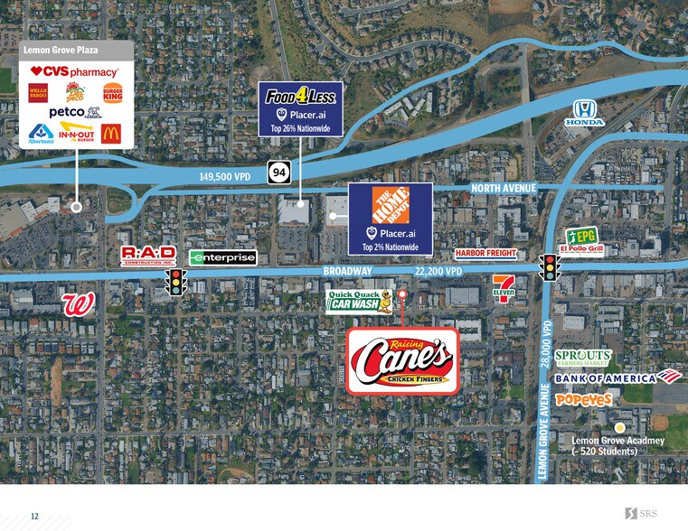 More Photos Of 7593 Broadway, Lemon Grove Fast Food For Sale