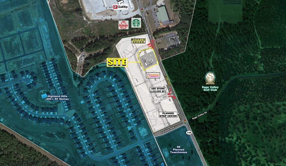 More Photos Of Bettis Academy Rd & Carmine ave, Graniteville Land For Lease