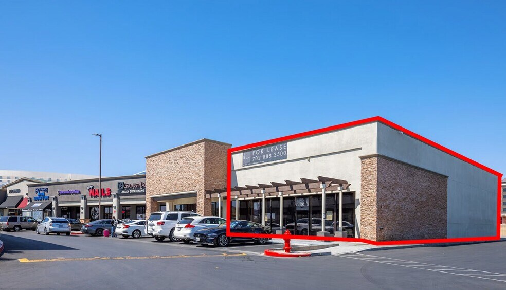 More Photos Of 4480 Paradise Rd, Las Vegas Storefront For Lease