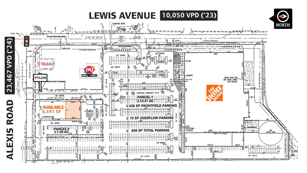 More Photos Of 5733-5737 Lewis Ave, Toledo Freestanding For Lease