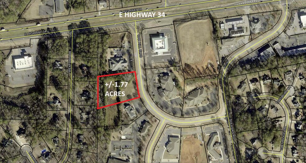 Primary Photo Of OAK HILL BOULEVARD @ GA HWY 34, Newnan Land For Sale