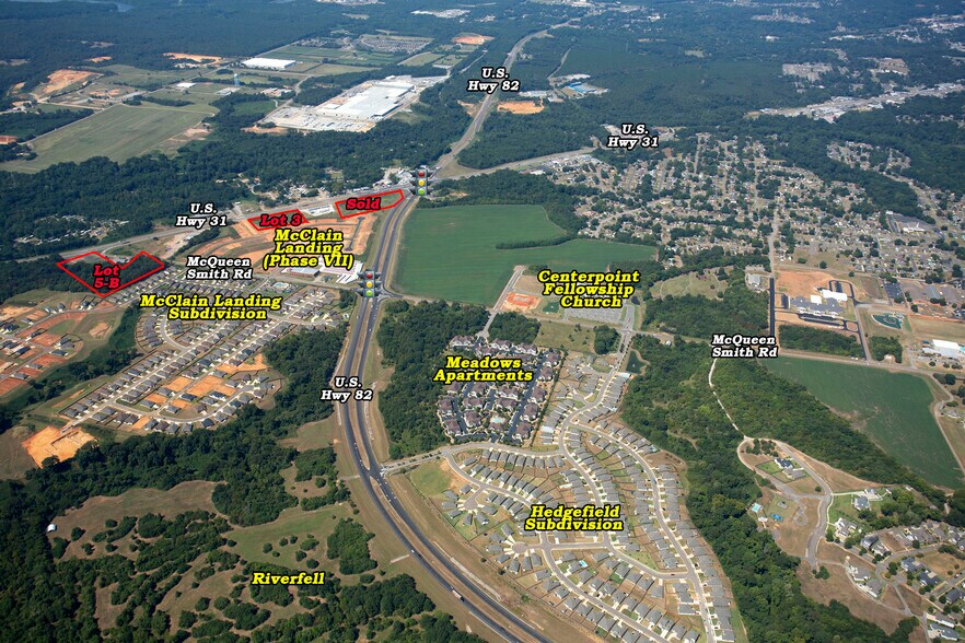 More Photos Of McQueen Smith & Hwy 31, Prattville Land For Sale
