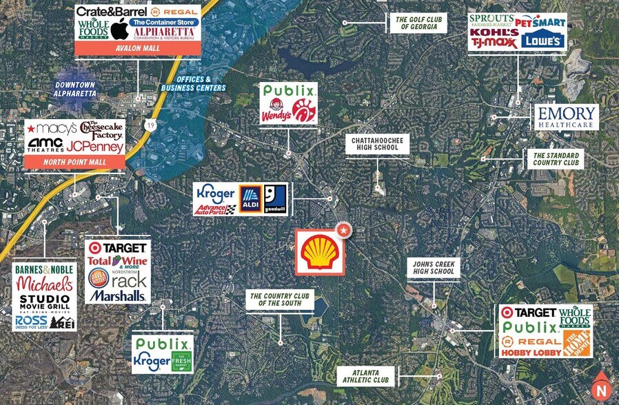 More Photos Of 10645 State Bridge Rd, Alpharetta Convenience Store For Sale