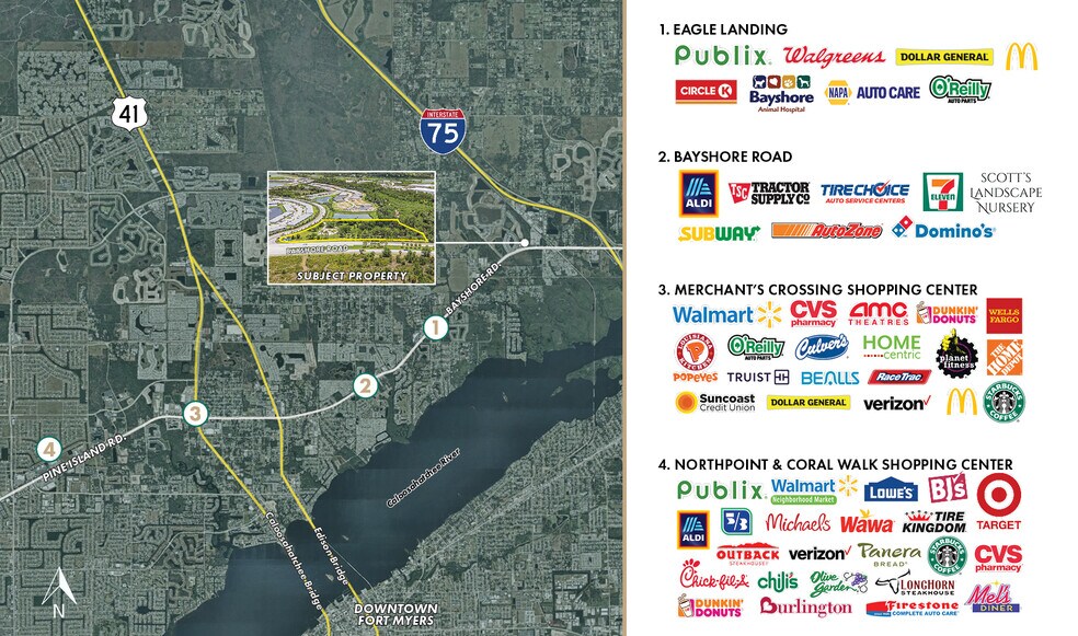 More Photos Of 7701-7511 Bayshore Rd, North Fort Myers Land For Lease