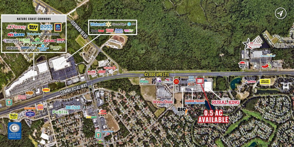 More Photos Of 2468 Commercial Way, Brooksville Land For Lease