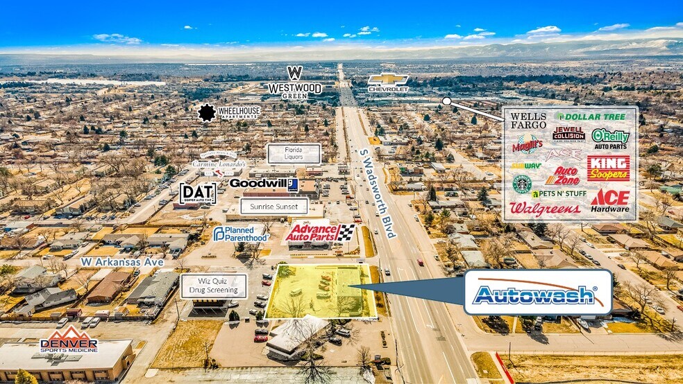 More Photos Of 1398 S Wadsworth Blvd, Lakewood Carwash For Sale
