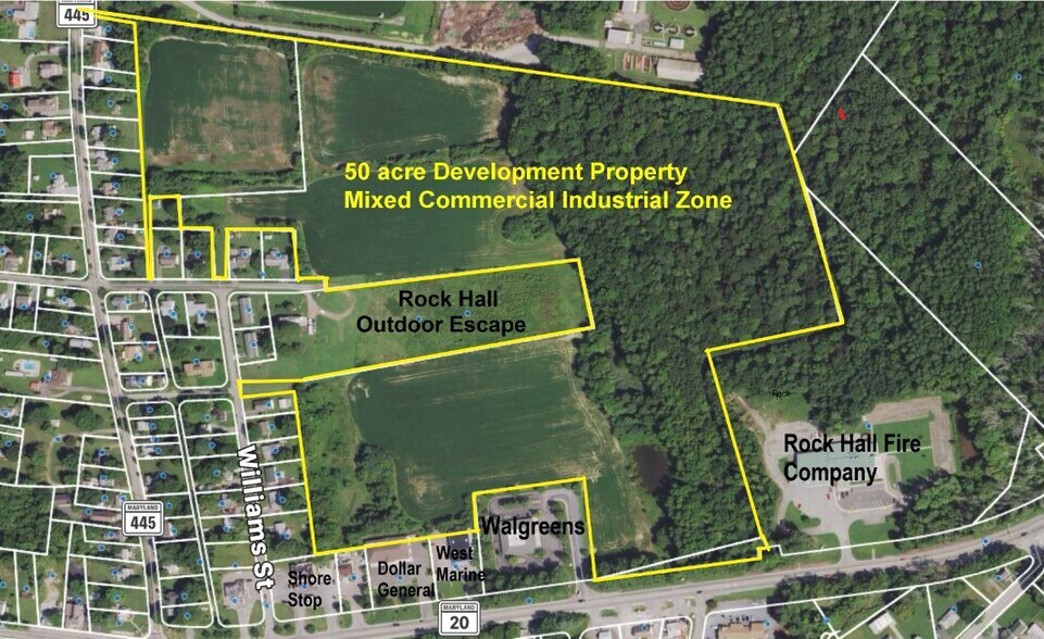 Primary Photo Of Zeeman @ Rock Hall Rd, Rock Hall Land For Sale