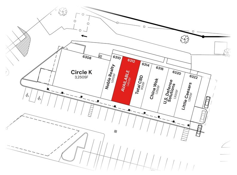 More Photos Of 6312 Oaklandon Rd, Indianapolis Storefront For Lease