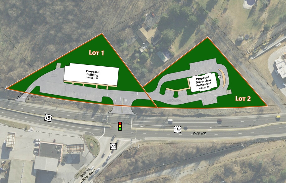 Primary Photo Of Route 15 @ Route 74, Dillsburg Land For Lease