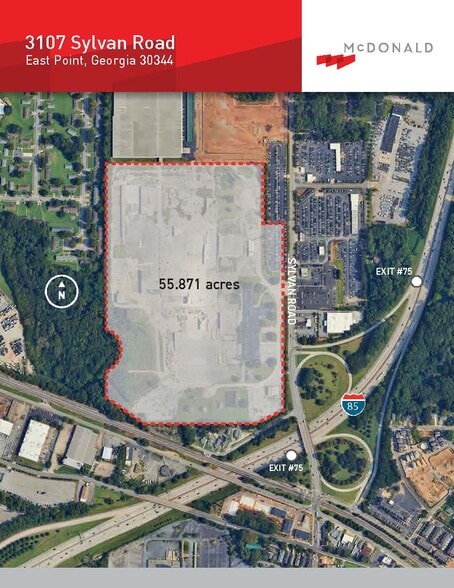 Primary Photo Of 3107 Sylvan Rd, Atlanta Land For Sale