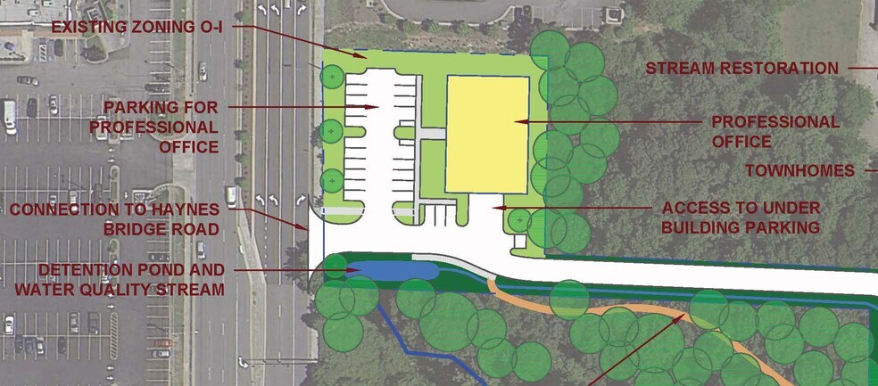 More Photos Of 11775 Haynes Bridge Rd, Alpharetta Land For Sale