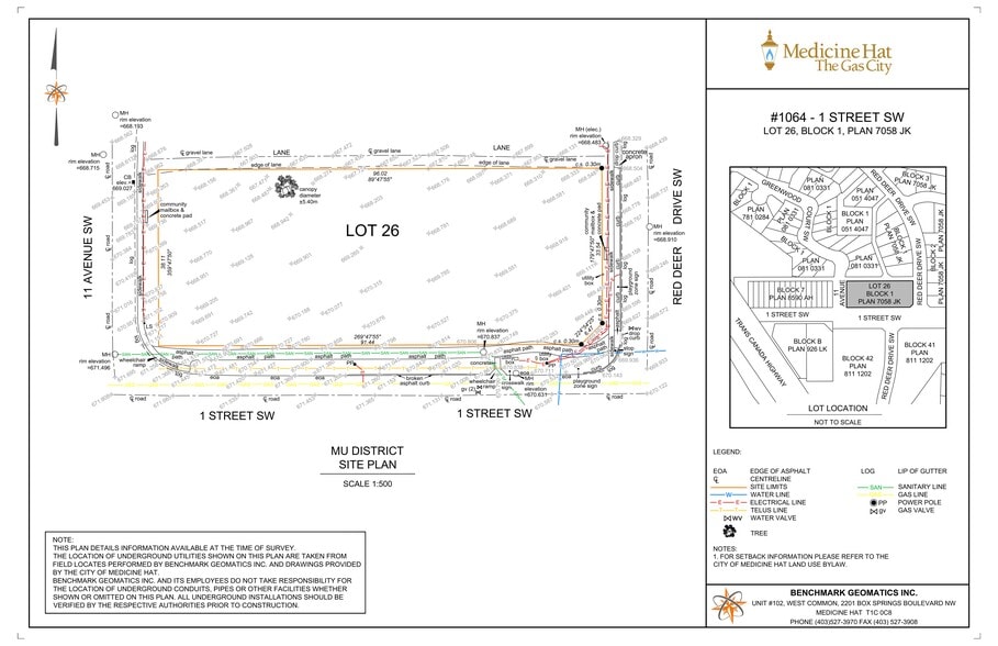 More Photos Of 1064 1 St, Medicine Hat Land For Sale