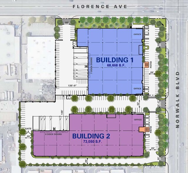 Primary Photo Of SWC Florence Ave & Norwalk Blvd, Santa Fe Springs Industrial For Lease