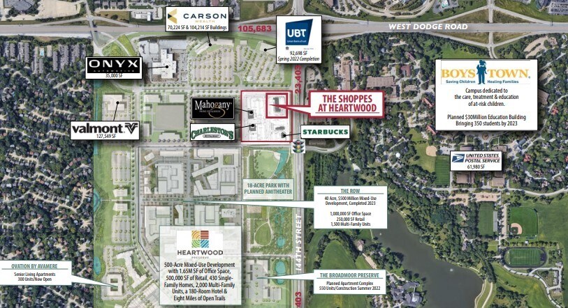 More Photos Of 144th & West Dodge Rd, Omaha Unknown For Lease