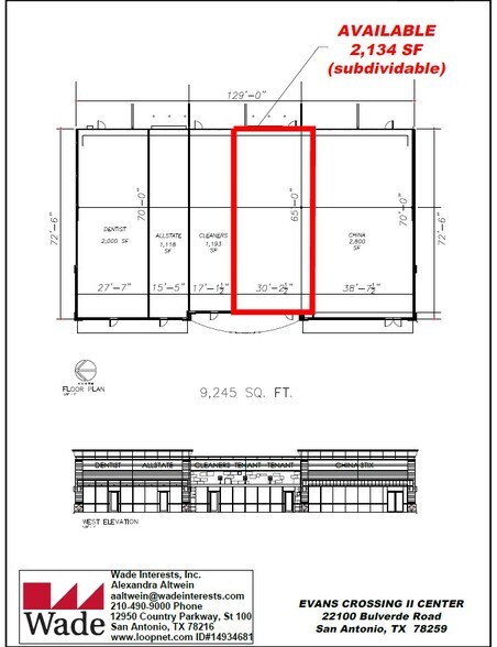 More Photos Of 22100 Bulverde Rd, San Antonio General Retail For Lease