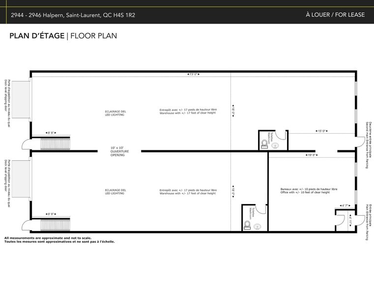 More Photos Of 2900-2990 Rue Halpern, Montréal Light Distribution For Lease