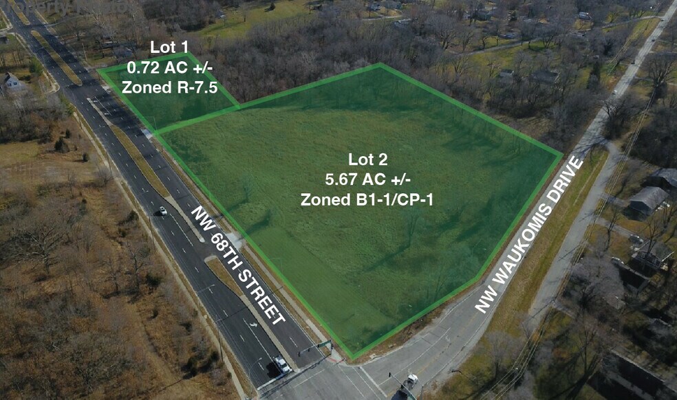Primary Photo Of 6839 NW Waukomis Dr, Kansas City Land For Sale