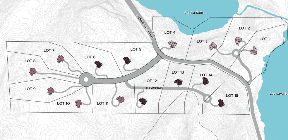 More Photos Of Ch Chemin du Lac-La Salle, Val-morin Land For Sale