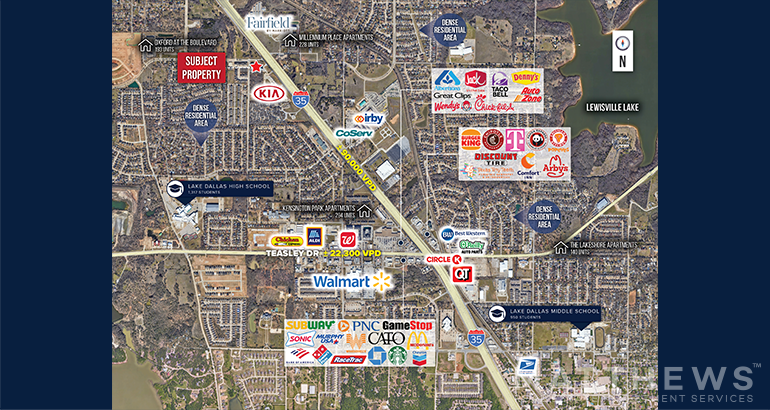 More Photos Of SWC I-35 and Lake Sharon Drive, Corinth General Retail For Lease