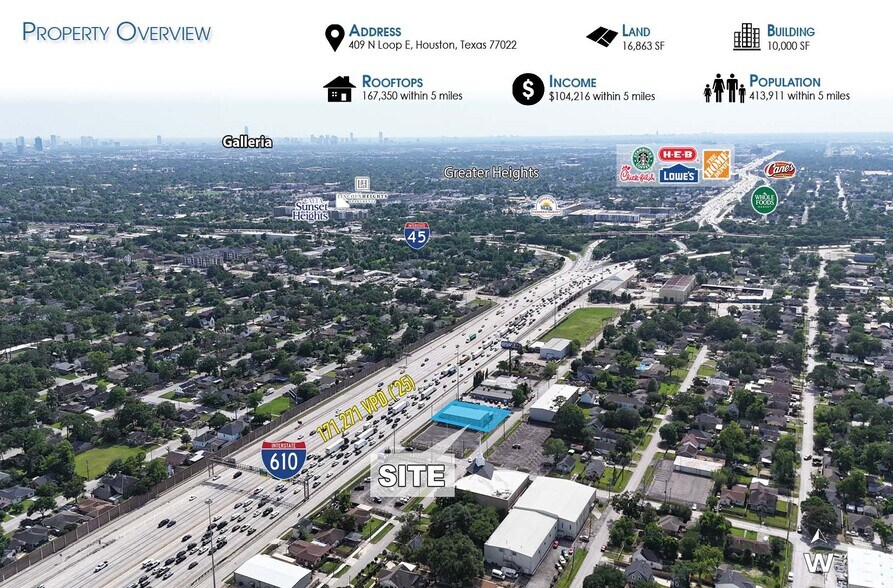 More Photos Of 409 North Loop E, Houston Flex For Sale