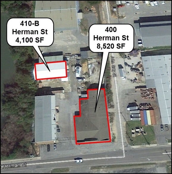 More Photos Of 400 Herman St, Pensacola Industrial For Lease