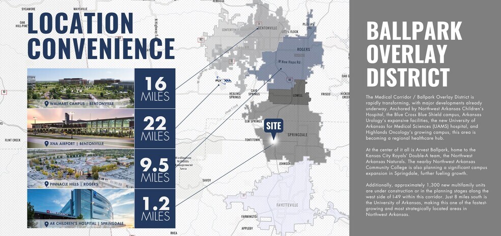 More Photos Of Highway 412 & Interstate 49, Springdale Land For Sale