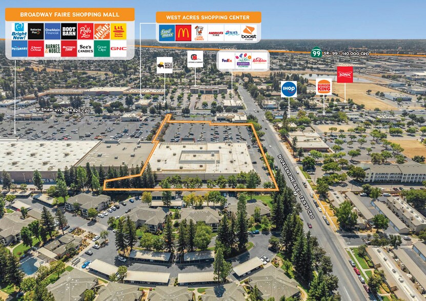 More Photos Of 3380-3382 W Shaw Ave, Fresno Freestanding For Sale