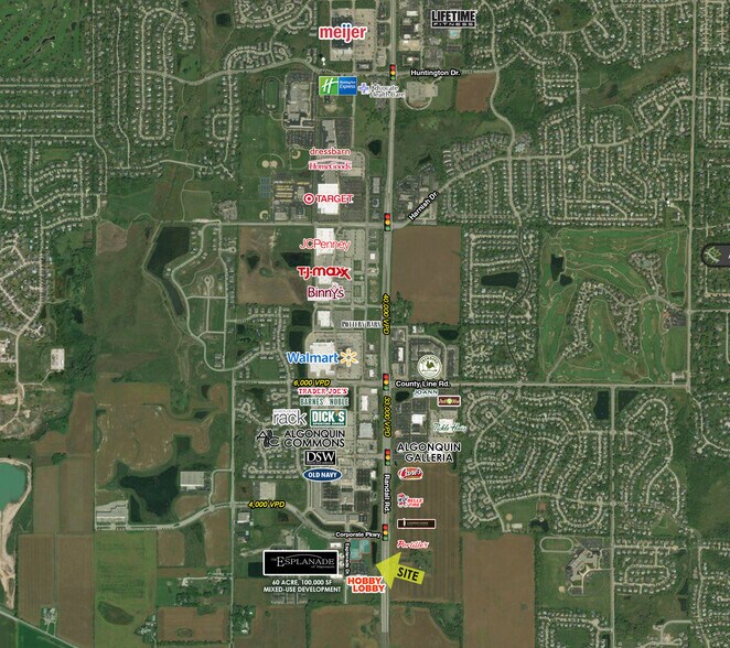 More Photos Of 2310 Randall - SWC Randall & Corporate Pkwy rd, Algonquin Land For Lease