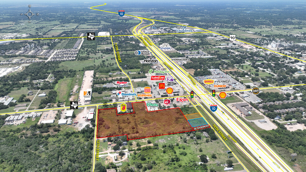 Primary Photo Of 395 FM 359 Road South, Brookshire Land For Sale