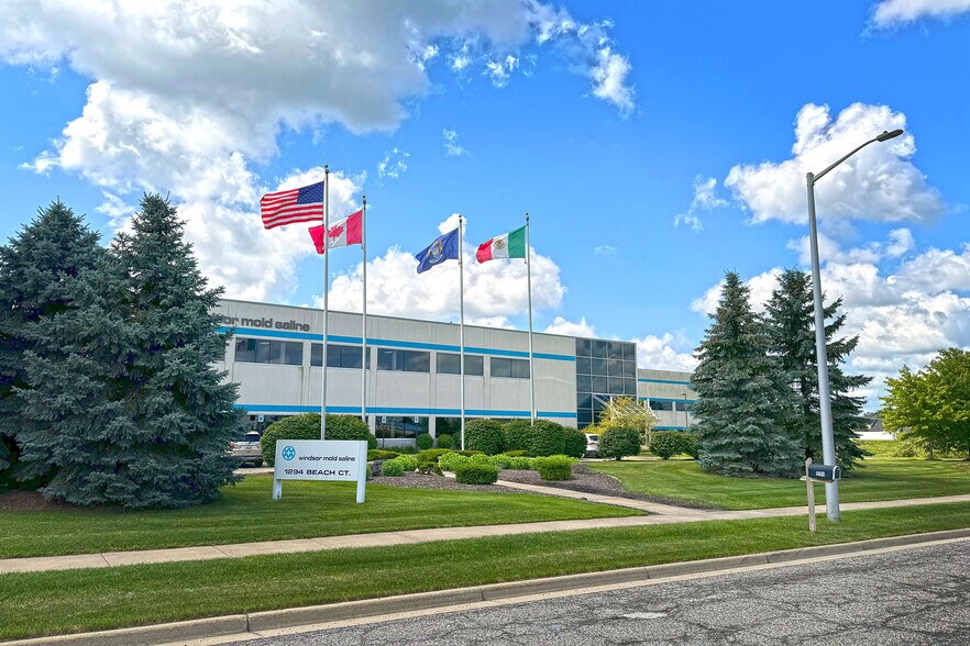 More Photos Of 1294 Beach Ct, Saline Warehouse For Lease